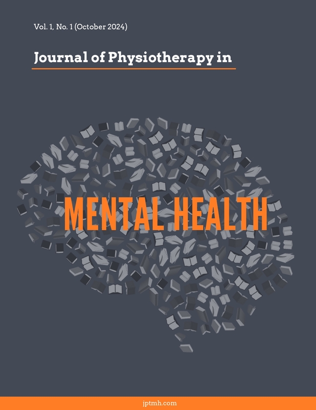 Portada del Volumen 1, Número 1 de noviembre 2024 de la Journal of Physiotherapy in Mental Health